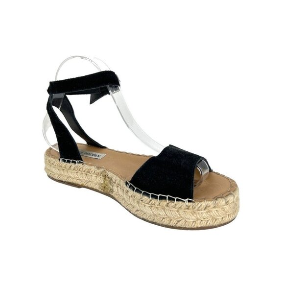 Steve Madden Suede Upper Flat Espadrilles Size 7.5 - Picture 1 of 10